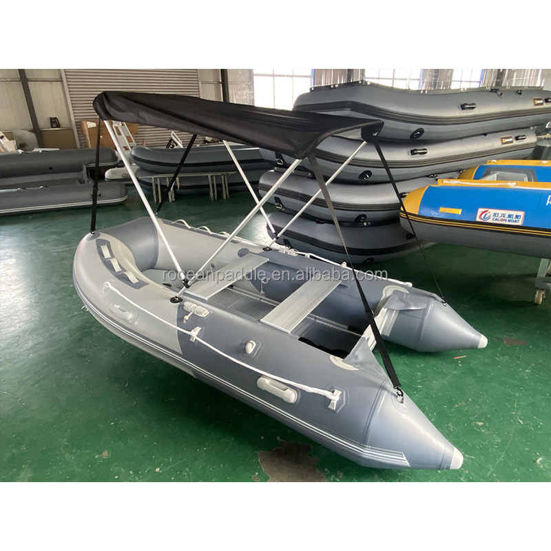 Fishing Boat Aluminum - Opblaasbare visboot met aluminium vloer, draagbaar,