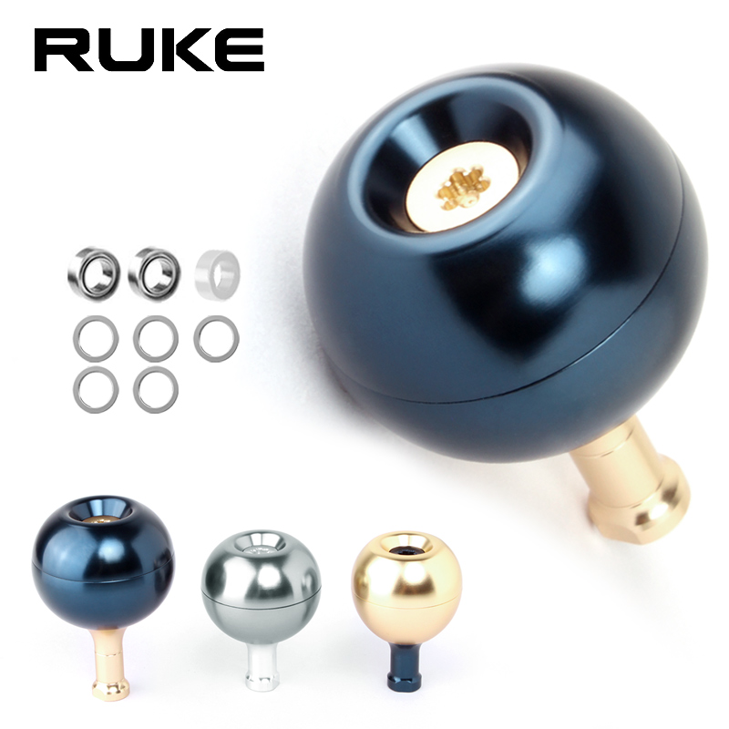 Fishing Boat Steering Wheel - Ruke Nieuwe Visreelhendel Legering Knop Diameter