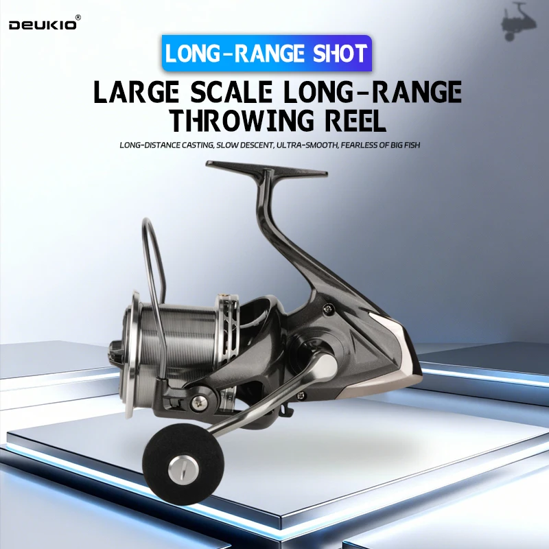 Fishing Boat Steering Wheel - DEUKIO Spinning Visreel 8000-16000 25KG Max