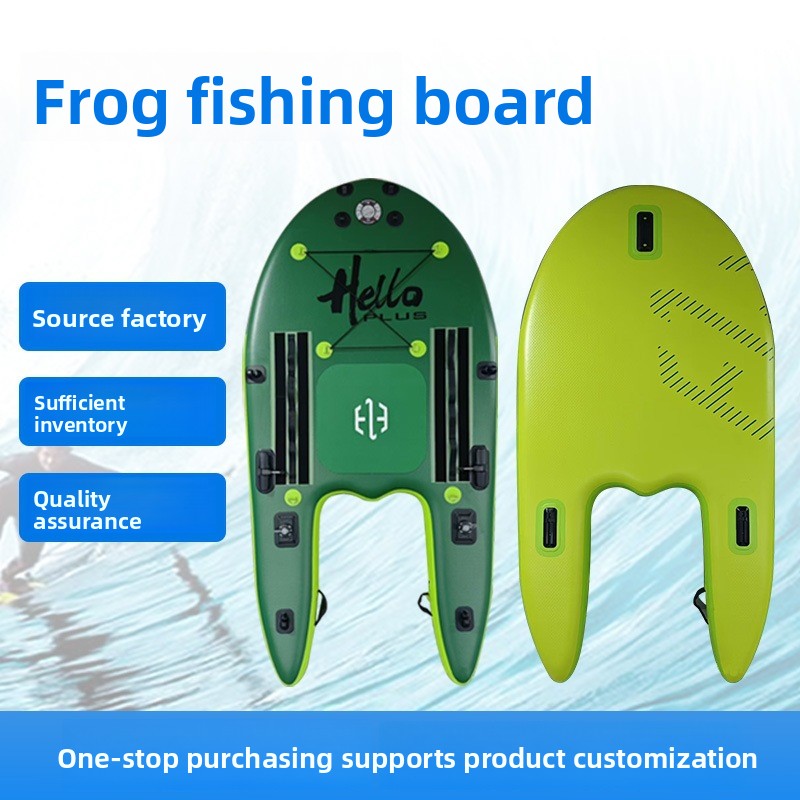 Kikker PVC visplank opblaasbaa - Fishing Boat Paddle recensie en prijs