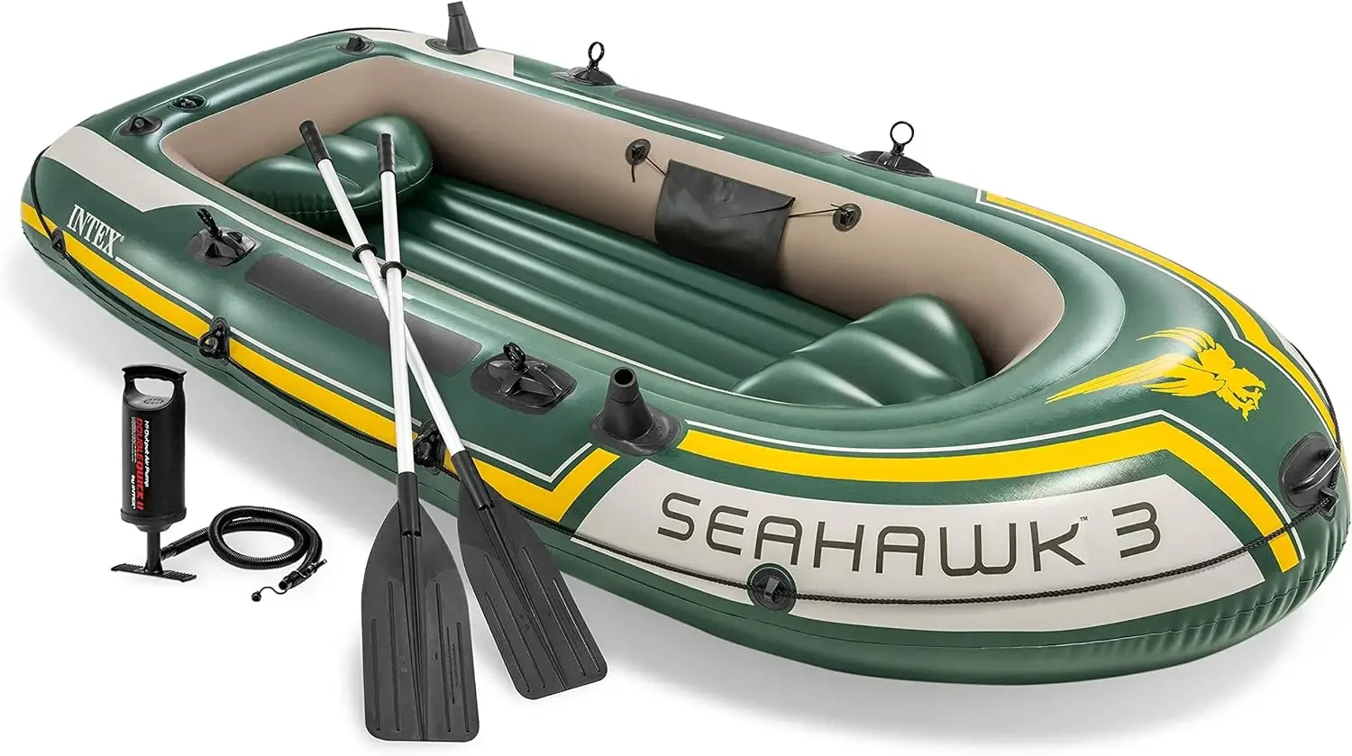 INTEX 66332EP Seahawk 2 opblaa - Fishing Boat Aluminum recensie en prijs