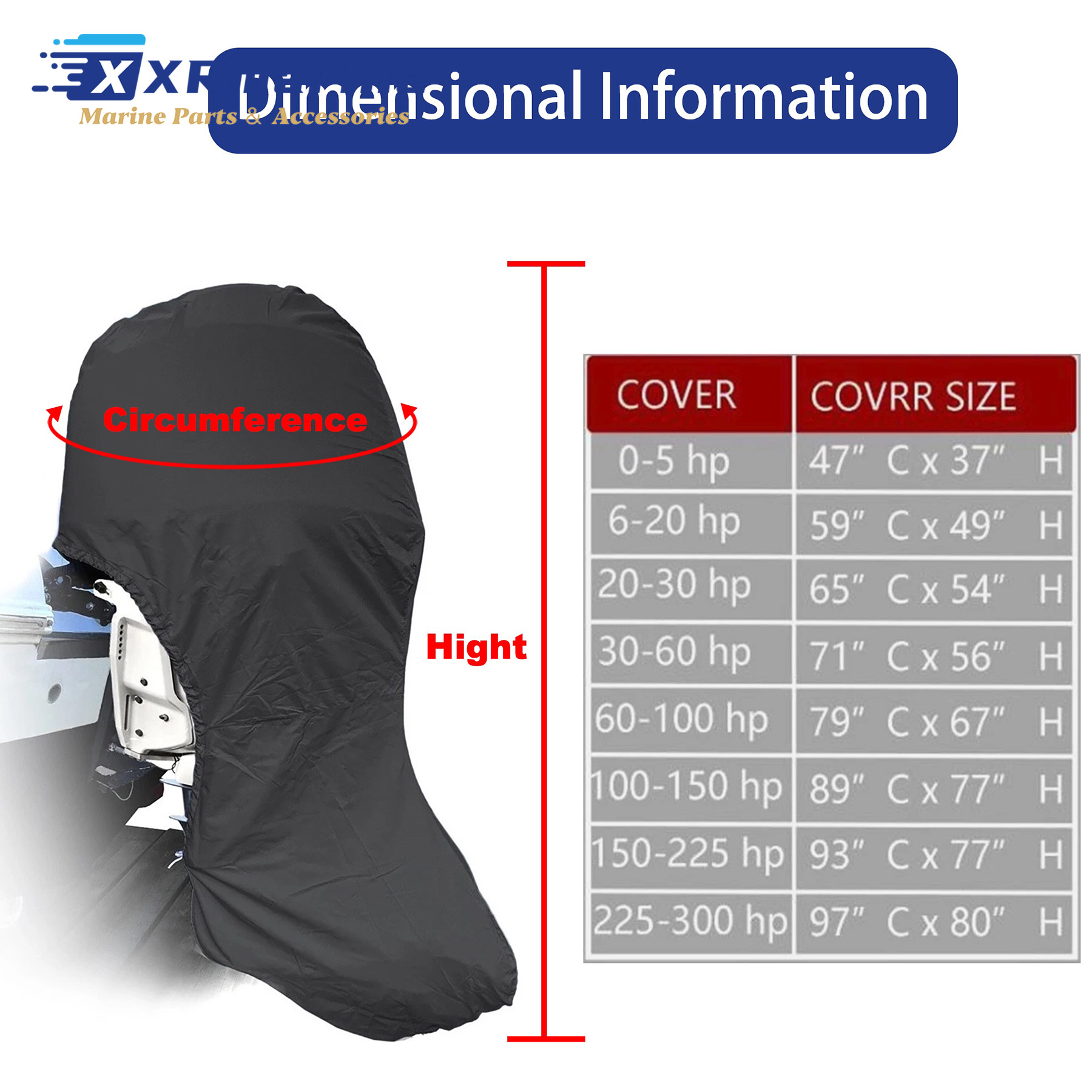 Buitenboordmotorhoes geschikt  - Fishing Boat Cover recensie en prijs