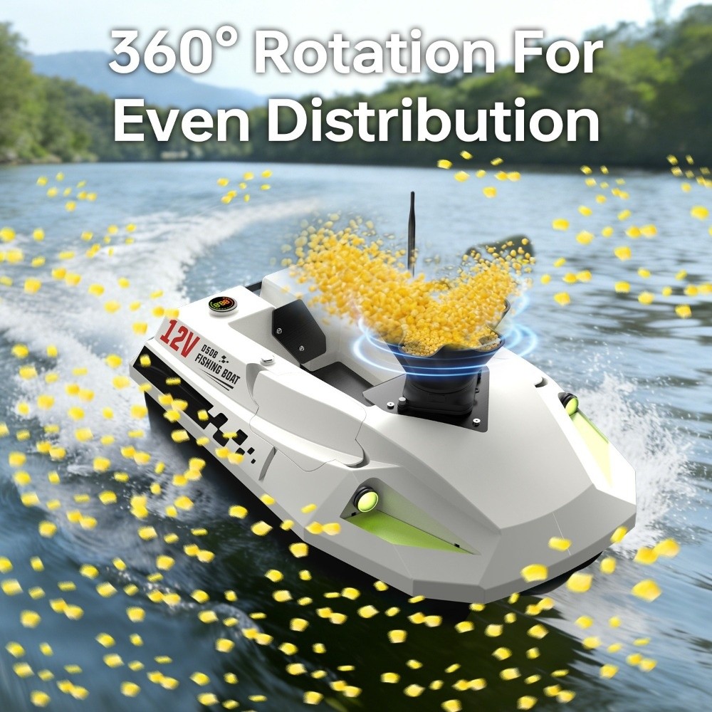 2.4GHz Draadloze RC Boot Aasdi - Fishing Boat Anchor Winch recensie en prijs