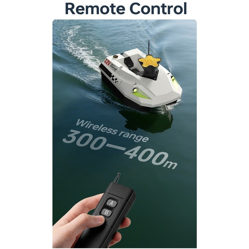 2.4GHz Draadloze RC Boot Aasdi - Fishing Boat Anchor Winch recensie en prijs